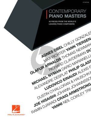 Contemporary Piano Masters (2nd edition) (40 pieces from 20 of the world's leading piano composers)