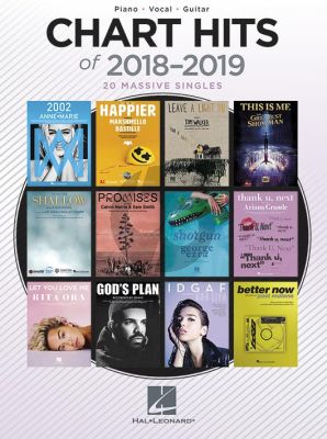 Chart Hits Of 2018-2019 Piano-Vocal-Guitar