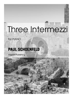 Schoenfeld 3 Intermezzi Piano solo