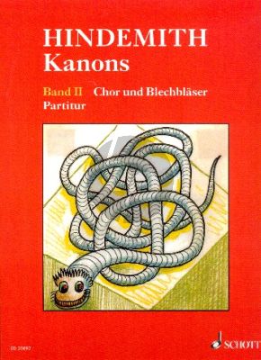 Kanons Band 2 Chor mit Blechblaser Partitur