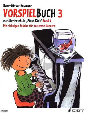 Heumann Vorspielbuch 3 zur Klavierschule Piano Kids