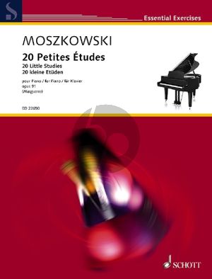 Moszkowski 20 petites Etudes Opus 91 Piano (edited by Philipp Marguerre)