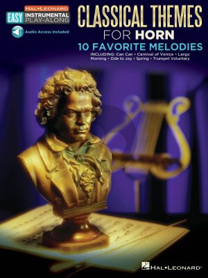 Classical Themes for Horn (10 Monumental Hits) (Book with Audio online)