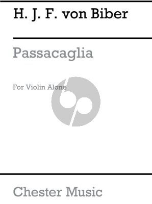 Biber Passacaglia for Violin solo