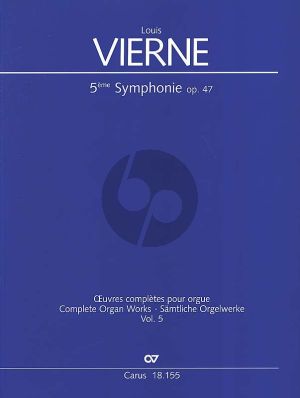 Vierne Symphonie No. 5 a-moll Opus 47 Orgel (Jon Laukvik und David Sanger)