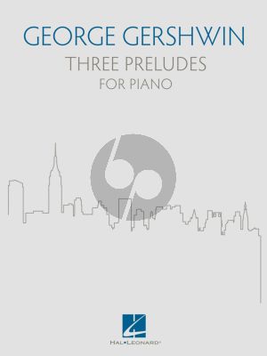 Gershwin 3 Preludes for Piano (edited by Richard Walters)