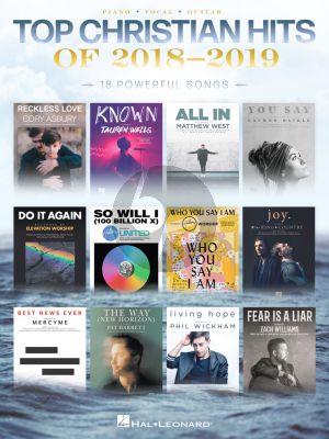 Top Christian Hits of 2018-2019 Piano-Vocal-Guitar
