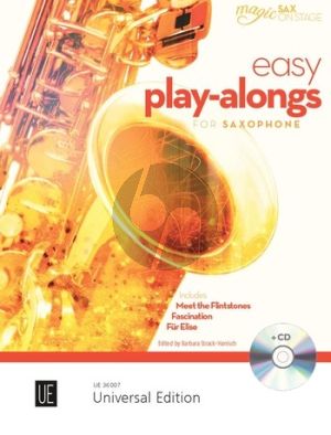 Easy Play-Alongs for Alto Saxophone and Piano (Bk-Cd) (edited by Barbara Strack-Hanisch)