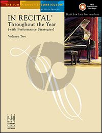 Marlais In Recital, Throughout the year Volume 2 Book 6 Book with Audio Online