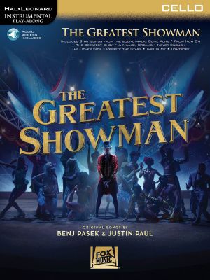 Pasek Paul The Greatest Showman Cello Book with Audio Online (Hal Leonard Instrumental Play-Along)