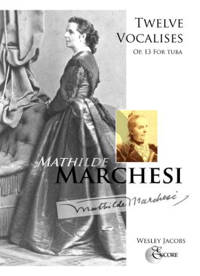 Marchesi 12 Vocalies Op.13 for Tuba and Piano (Edited by Wesley Jacobs)