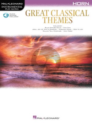 Great Classical Themes for Horn (Book with Audio online)