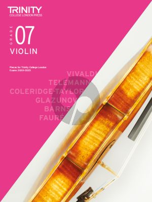 Trinity Violin Exam Pieces 2020-2023 Grade 7 (Violin-Piano)