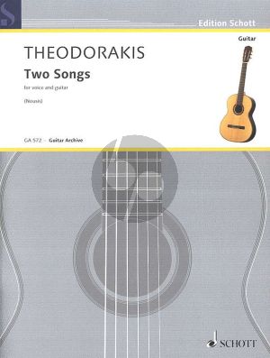 Theodorakis 2 Songs for Voice and Guitar (arr. by Yorgos Nousis)