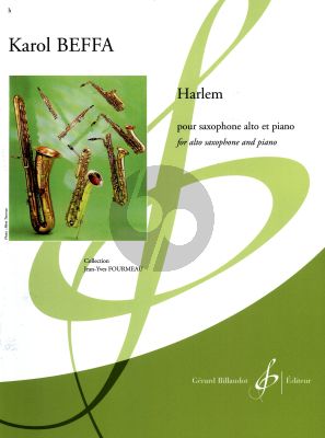 Beffa Harlem pour Saxophone alto et Piano