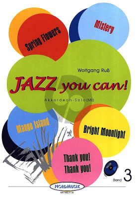 Russ Jazz You Can Vol.3 Akkordeon (Buch mit Cd) N