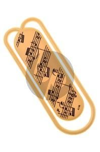 Paperclip Groot Bladmuziek (Giant Clip Sheet Music)