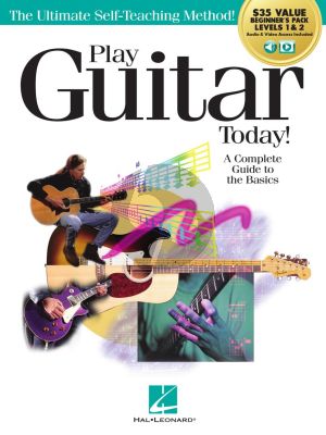 Boduch Play Guitar Today! All-in-One Beginner's Pack (Includes Book 1, Book 2, Audio & Video)