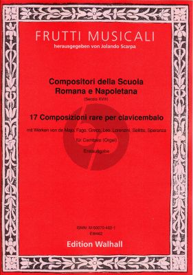 17 Composizioni rare foe Cambalo / Organ (Erstausgabe)