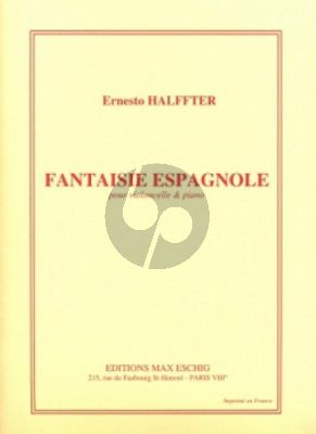 Halfter Fantasia Espagnole Violoncello-Piano
