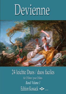 Devienne 24 leichte Duos Band 1 für 2 Flöten