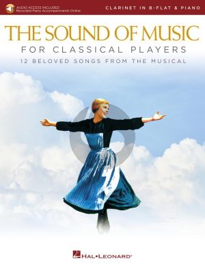 Rodgers-Hammerstein The Sound of Music for Classical Players for Clarinet and Piano (Book with Audio online)