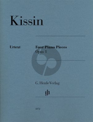 Kissin 4 Piano Pieces Op. 1