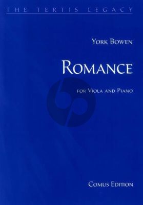 Bowen Romance in D flat for Viola and Piano
