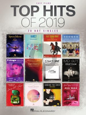 Top Hits of 2019 Easy Piano