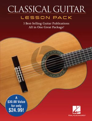 Classical Guitar Lesson Pack (Boxed Set with four Publications and one DVD in one great package) (Book with Audio online)