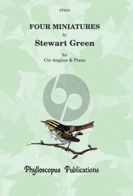 Green 4 Miniatures for Cor Anglais and Piano