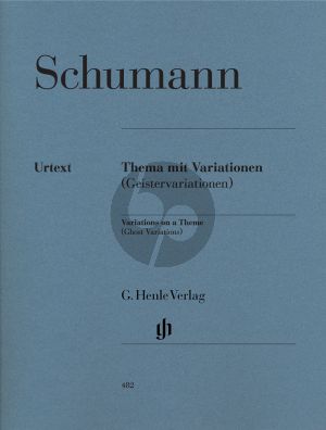 Schumann Thema mit Variationen (Geistervariationen) (Henle-Urtext)