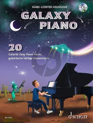 Heumann Galaxy Piano (20 Galactic Easy Piano Pieces) (Bk-Cd)