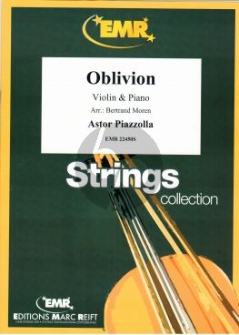 Piazzolla Oblivion for Violin and Piano (arr.: Bertrand Moren)