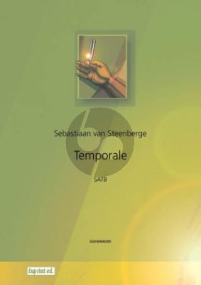 Steenberge Temporale SATB Partituur