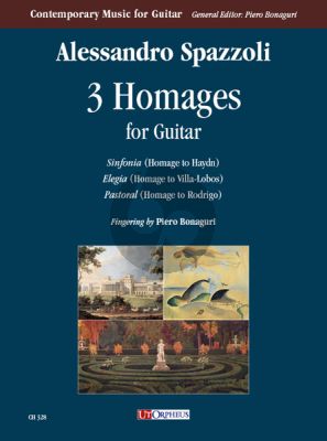 Spazzoli 3 Homages for Guitar (2019) (edited by Piero Bonaguri)