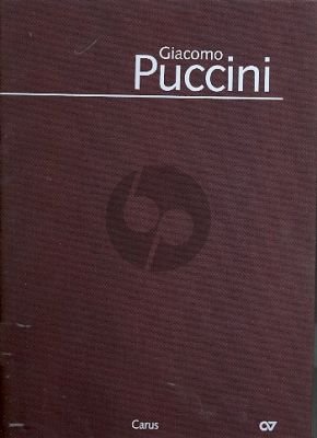 Puccini Messa a 4 Voici (Messa di Gloria) Soli-Choir-Orchestra Full Score (Bound edition) (Dieter Schickling)