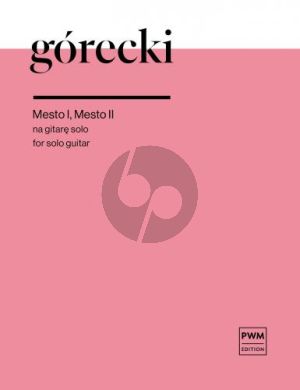 Gorecki Mesto 1 and Mesto 2 Guitar solo