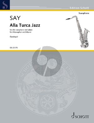 Say Alla Turca Jazz Altsaxophon und Klavier (arr. Saxabapt) (Fantasia on the Rondo from the Piano Sonata in A major K. 331 by Wolfgang Amadeus Mozart)