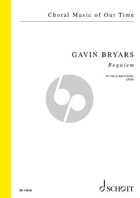 Bryars Requiem (2018) Choral Score (Chorus and Orchestra Liturgical text)