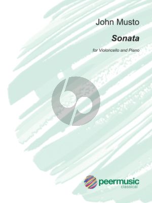 Musto Sonata Violoncello and Piano