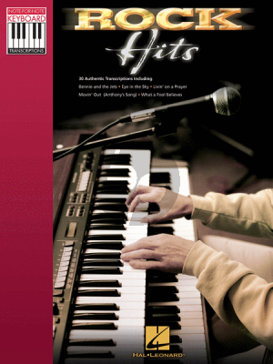 Album Rock Hits - Note-For-Note Keyboard Transcriptions for Piano/Keyboard