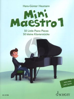 Mini Maestro 50 little Piano Pieces (From Baroque to Modern Music for Concerts, Lessons and Exams) (editor H.G. Heumann)