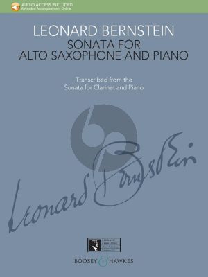 Sonata for Alto Saxophone and Piano