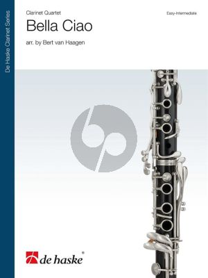 Bella Ciao 4 Clarinets (Score/Parts) (arr. Bert van Hagen)