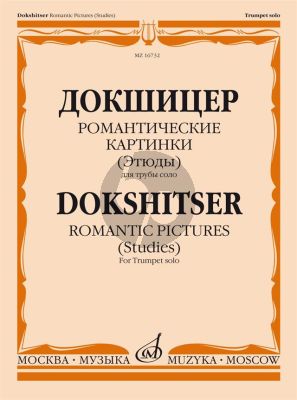 Dokshitser Romantic pictures (Studies) for Trumpet solo