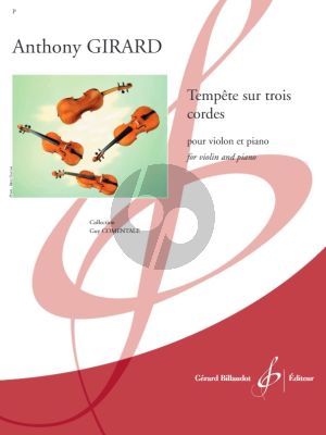 Girard Tempete sur Trois cordes pour Violon et Piano