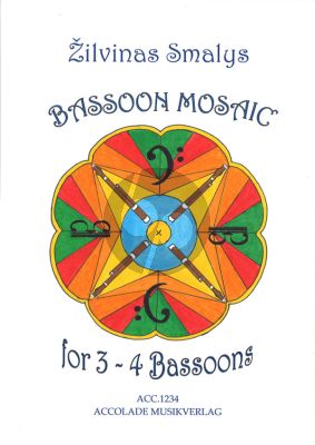Smalys Bassoon Mosaic fur 3-4 Fagotte (Part./Stimmen)
