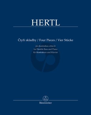 Hertl 4 Pieces for Double Bass and Piano