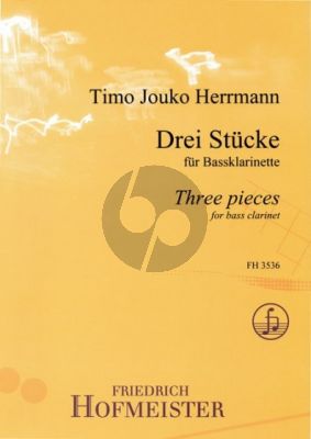 Bach 3 Stucke / 3 Pieces Bassklarinette Solo / Bass Clarinet Solo